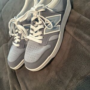 New Balance Gray and White Women's Sneakers